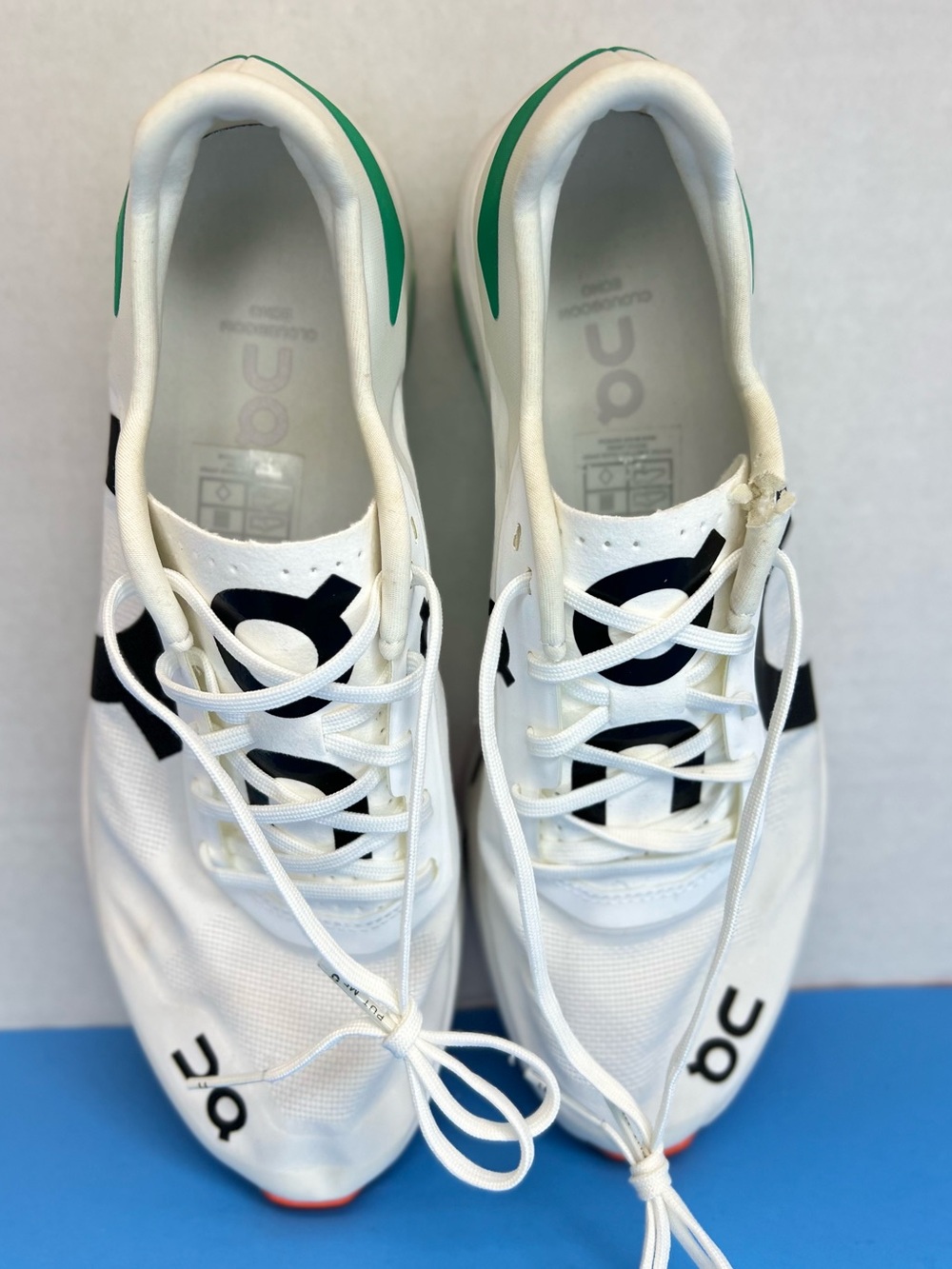 ON Cloudboom Echo Women's Undyed White/Mint 57.98255 Sz 7.5 New W/Defect No Box - Picture 12 of 16